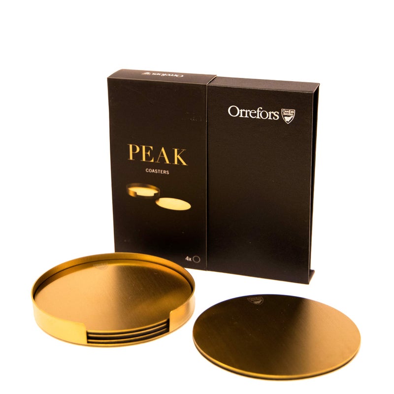 Orrefors Peak Padded Non slip coasters, Set of 4 - Image 2